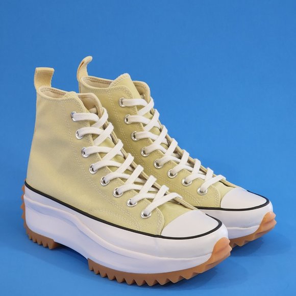 Converse Shoes - Converse Run Star Hike Hi Seasonal Color Lemon Drop Platform Sneaker A02132C NWT